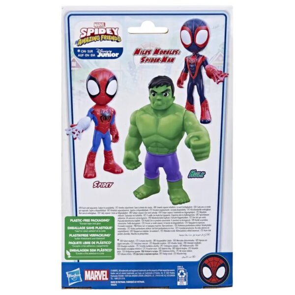 HULK Spidey And His Amazing Friends Figura De Accion Hulk Gigante Hasbro - Image 4