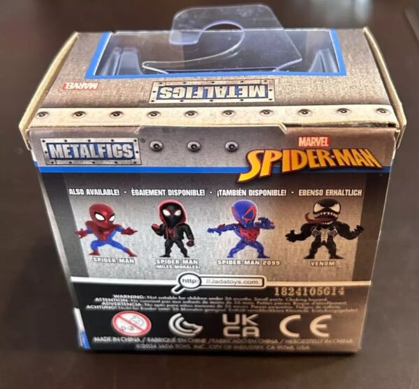 SPIDERMAN 2099 Minifigura de metal fundido a presión Jada Metalfigs Marvel Spider-Man 2099. - Image 3
