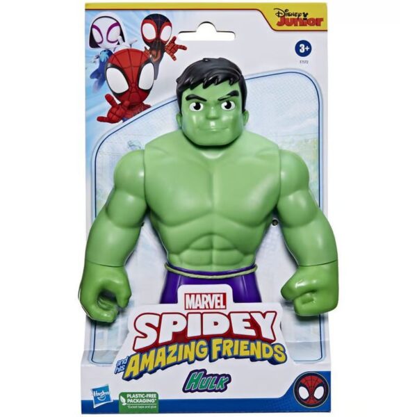 HULK Spidey And His Amazing Friends Figura De Accion Hulk Gigante Hasbro - Image 2